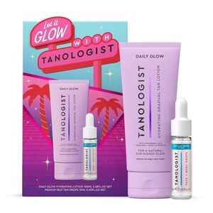 NEW Tanologist LET IT GLOW Daily Glow DUO Set